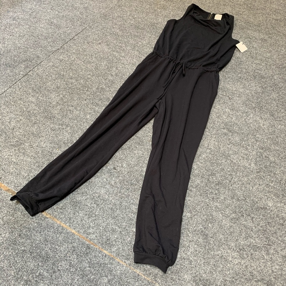 Halogen sleeveless jumpsuit NWT